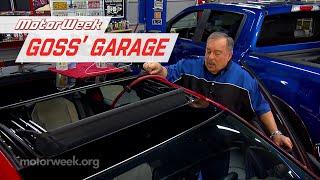 Sunroof Maintenance  Goss Garage