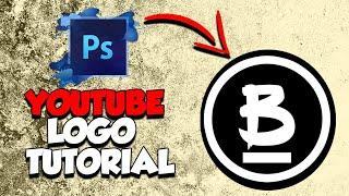 HOW TO MAKE A LOGO IN PHOTOSHOP  YouTube Profile Picture Tutorial 2020