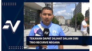 Tekanan dapat dilihat dalam diri trio recurve negara  Nadi Arena