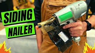 COLLATED NAILER REVIEW Metabo HPT Coil Siding Nailer