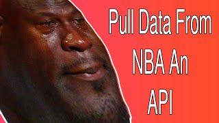 How to Pull Data from an NBA API