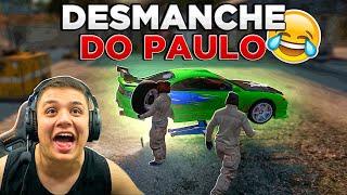 PRIMEIRO DIA NO MEU DESMANCHE DE CARROS no GTA RP  Modder Clips