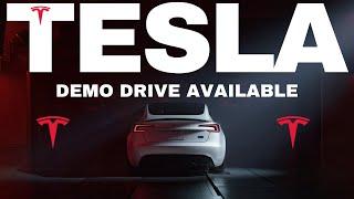 Model 3 Performance Demo Drives Available