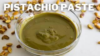 Pistachio Paste Recipe  How to Make Homemade Pistachio Butter