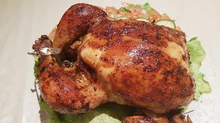 Duxofkada Tovuq pishirishКУРИЦА в Духовке Roast Chicken Recipe - How to Cook a Whole Chicken