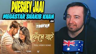 AUSTRALIAN REACTION Pheshey Jaai ফেঁসে যাই  Toofan  Shakib Khan Nabila Habib Arafat Raihan