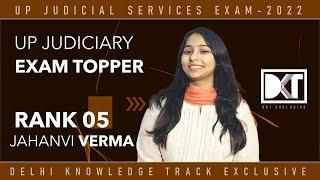 Rank 5 UP Judicial Services Exam 2022  Jahanvi Vermas Strategy To Crack UPPCS Judicial Exam