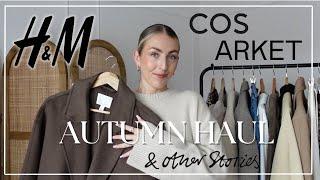 NEW IN AUTUMN HAUL H&M ARKET COS ZARA & SEZANE Katie Peake