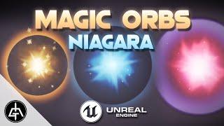 Unreal Engine 5 - Magic Orbs - Niagara Tutorial