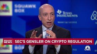 SEC Chair Gary Gensler on crypto This field will not long persist without investor protection