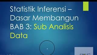 Cara Membuat BAB 3 Analisis Data Untuk Skripsi dan Tesis