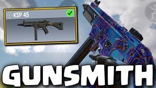 KSP 45 Best Gunsmith Build Best Attachments Best LoadoutSetup CODM