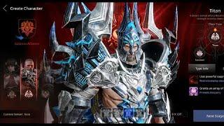 STARTING GAME WITH NEW CHARACTER *TITAN*  AXE - - Alliance vs Empire gameplay TWOEDGED SAMMY