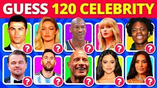 Guess the Celebrity in 3 Seconds  120 Most Famous People in the World