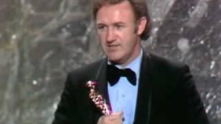 Gene Hackman Wins Best Actor 1972 Oscars