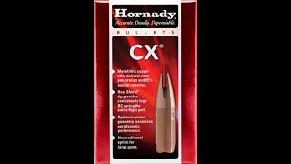 NEW FOR 2022 Hornady CX 165gr 30cal 308 Win 30-06 and 300 PRC ballistic gel testing. WOW