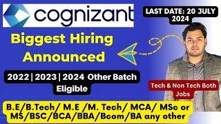 Cognizant Superset Hiring Announcement  Cognizant Off Campus drive 2024 2023 2022 Batch