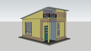 Small House Design 4x6 M