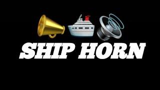 ship horn high gain