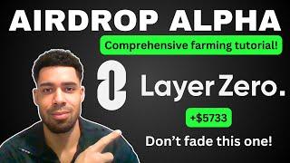 Layer zero AIRDROP TUTORIAL  Comprehensive Guide less than $20 needed  Time sensitive