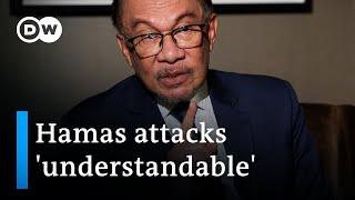 Malaysian PM defends Hamas condemns West hypocrisy  DW News