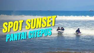 Pantai Citepus Pelabuhan Ratu Sukabumi. Spot Sunset Terbaik 