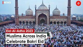Eid Al Adha 2023 Muslims Across India Offer Prayers President Murmu PM Modi Extend Wishes