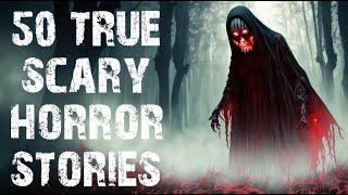 50 True Scary Stories Told In The Rain  Disturbing Horror Stories To Fall Asleep To