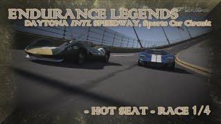 FORZA-Motorsport  HOT SEAT  ENDURANCE LEGENDS Race 14  DAYTONA INTL SPEEDWAY -Sports Car Ciruit