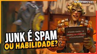 MELHOR JUNK DO MUNDO Analisando Ranqueada do Aquamarine no Overwatch 2