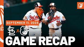 Cardinals vs. Orioles Game Recap 91123  MLB Highlights  Baltimore Orioles