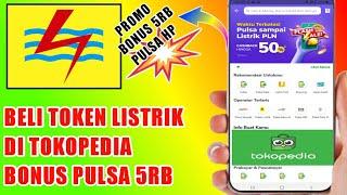 Cara Beli Token Listrik di Tokopedia terbaru