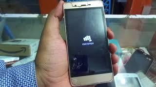 MICROMAX Q4101 REMOVE PATTERN LOCK AND HARD RESET