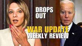 BIDEN WITHDRAWS PROTESTS & EXPLOSIONS IN RUSSIA JOHNSON & TRUMP Vlog 751 War in Ukraine