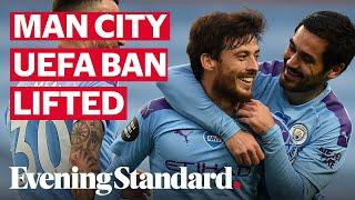 Manchester City UEFA Champions League ban lifted