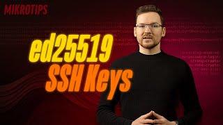 Hardened security and passwordless login with ed25519 SSH keys