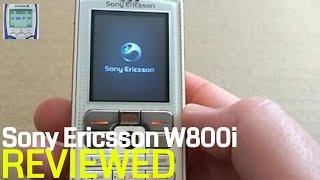 Review of Sony Ericsson W800i Mobile phone from 2005