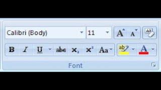 MS WORD  HOME TAB FONT BOX DETAIL EXPLAIN IN HINDI PART-1