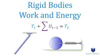 Rigid Bodies Work and Energy Dynamics Learn to solve any question
