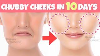 BEST CHUBBY CHEEKS EXERCISE Get Fuller Cheeks Naturally Lift Sagging Cheeks Jowls To Look Younger