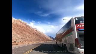 Tramo sobre la RN7. Desde Los Puquios hasta Puente del Inca. Mendoza. 06.06.2023