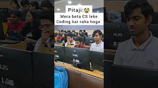 Reality of CS guy COEP college life in first year #engineering  #shorts #memes  #collegelife