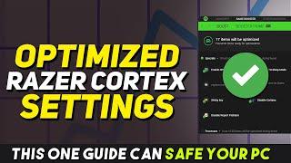 Razer Cortex FPS BOOST Settings - Optimize Windows For Gaming 2024