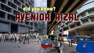 NOT THE AVENIDA YOU USED TO KNOW THE HISTORY  NOON AT NGAYON SERIES