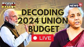 Budget 2024  Nirmala Sitharamans Financial Masterstroke Live on Interim Budget 2024 PM Modi