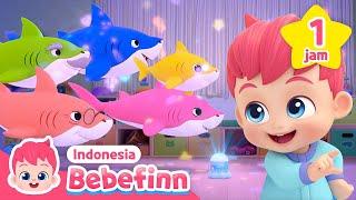 Bebefinn Baby Shark Dance 1 JAM  Bayi Hiu  Lagu Anak  Bebefinn Bahasa Indonesia
