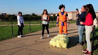 Goku Rides Nimbus Cloud  ViralHog