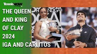 Iga and Carlitos - The Queen and King of Clay in 2024