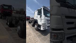 Sinotruk Howo 8x4 dump truck export to Zimbabwe