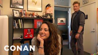 Conan’s Assistant Sona Has Her Own Assistant  CONAN on TBS